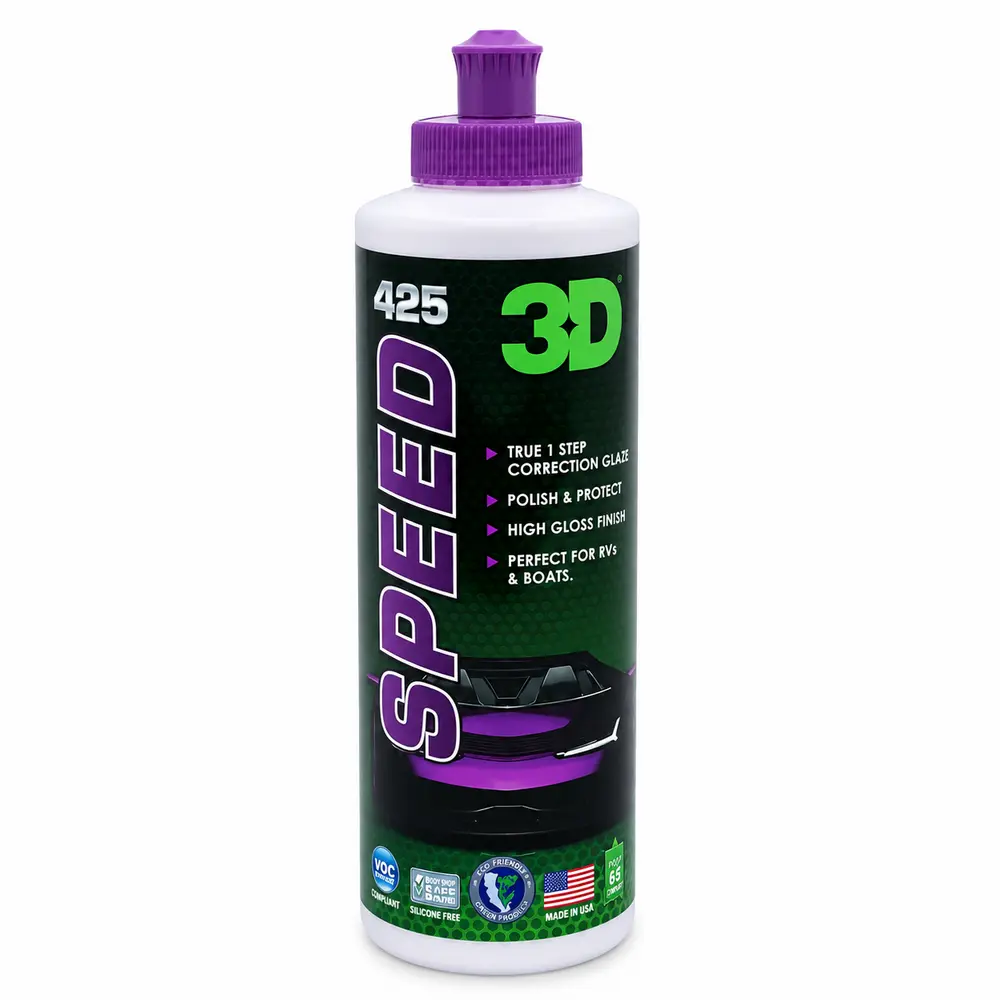 3D HD Speed All In One Polisaj ve Koruma 250 ml | Tek Adım Çizik Giderici ve Wax