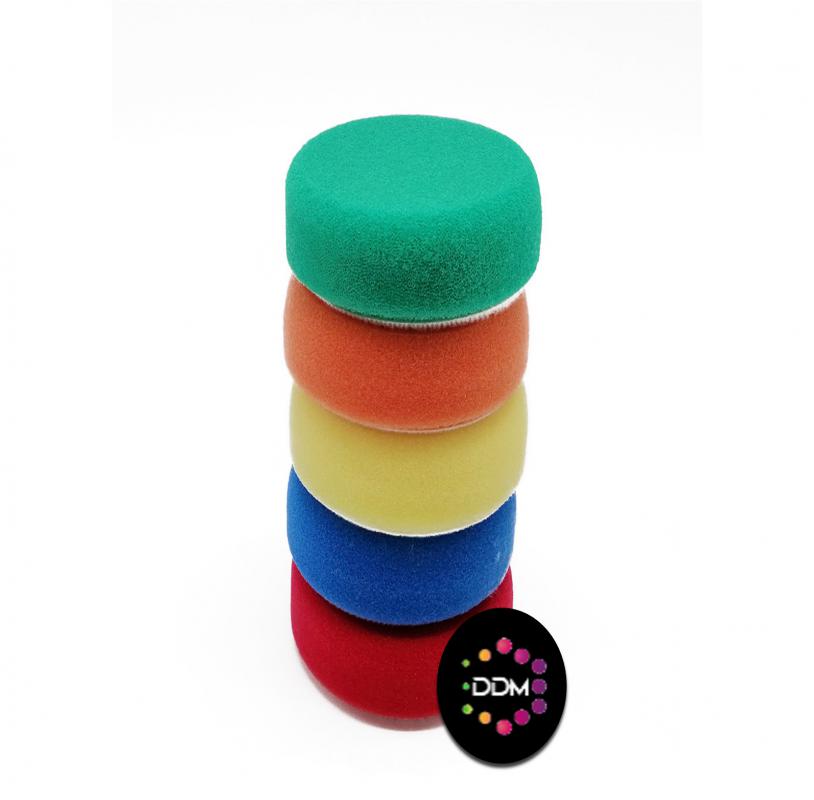 DDM 50 mm Sünger Polisaj Seti 5’li | Mini Polisaj Makinesi Pasta Cila Ped Seti