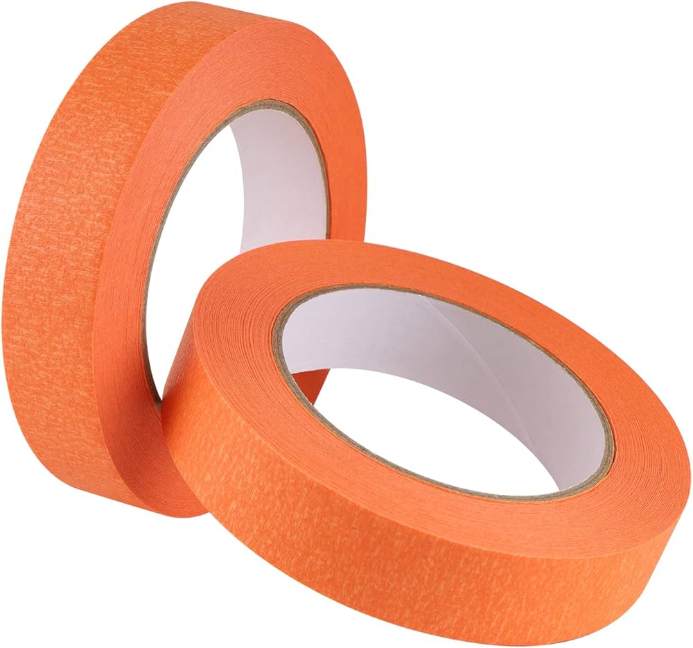 DDM 24 mm Turuncu Maskeleme Bandı | Premium Polisaj ve Boya Koruma Bandı