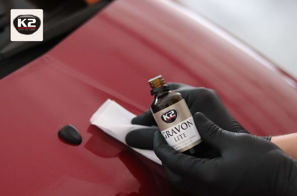 K2 Gravon Lite Seramik Kaplama 30 ML | 12 Aya Kadar Boya Koruma ve Hidrofobik Nano Seramik