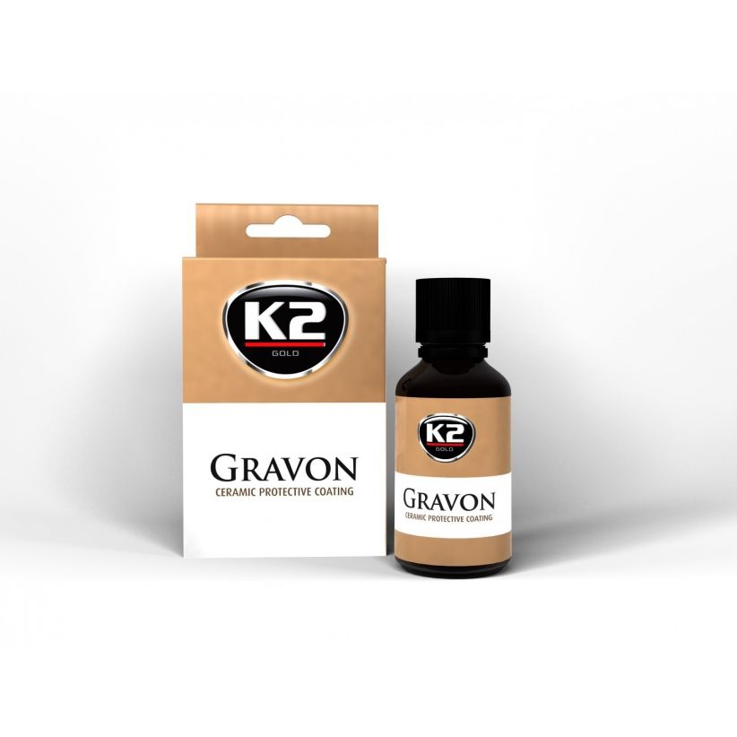 K2 Gravon Seramik Kaplama 50 ML | Profesyonel 5 Yıla Kadar Nano Seramik Boya Koruma