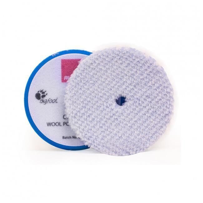 Rupes 9.BW100H Blue Coarse Wool Polishing Pad Çizik Giderici Pasta Süngeri 80/90 mm