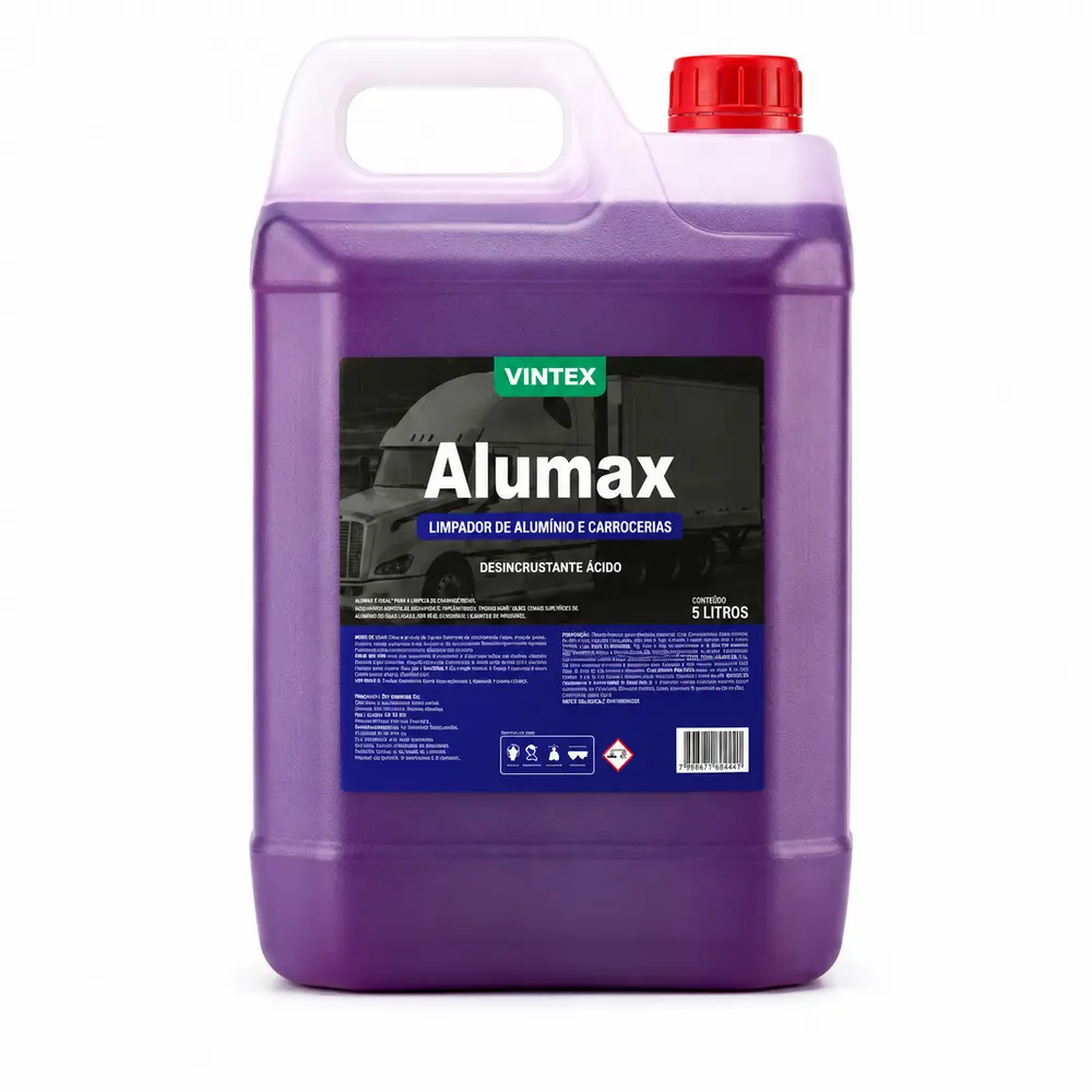 Alumax Asitli Alüminyum ve Şasi Temizleyici 5 Litre | Ağır Kir ve Oksit Temizleyici