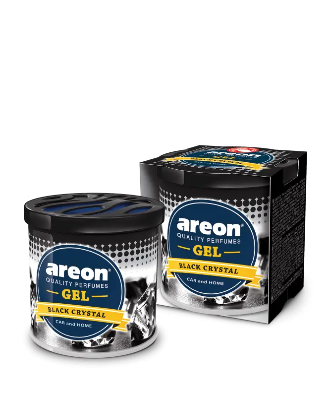 Areon Gel Can Black Crystal Bardaklik Oto Araç Kokusu