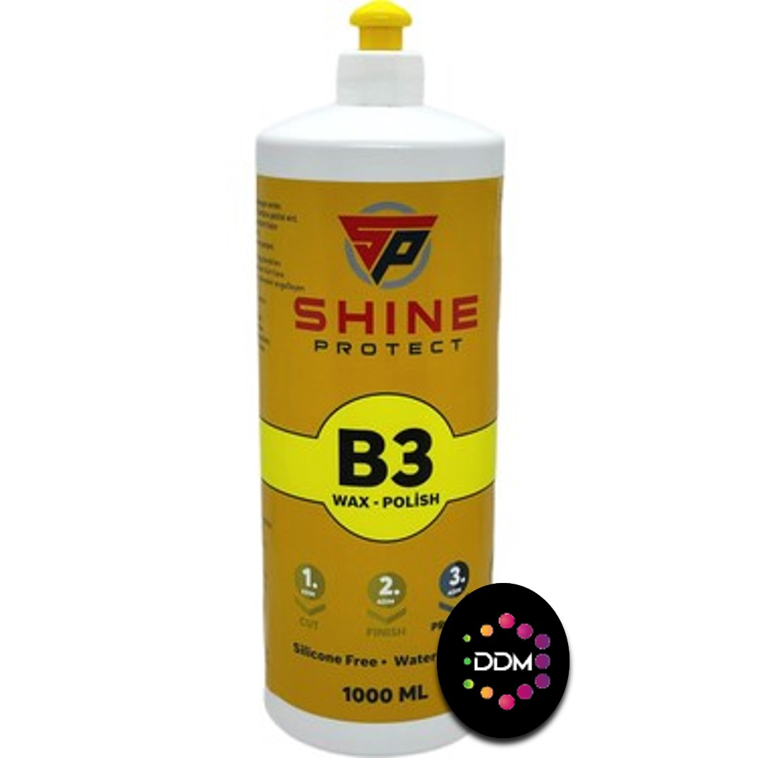 Shine Protect B3 Wax Polish Cila 1000ml Menşei Almanya