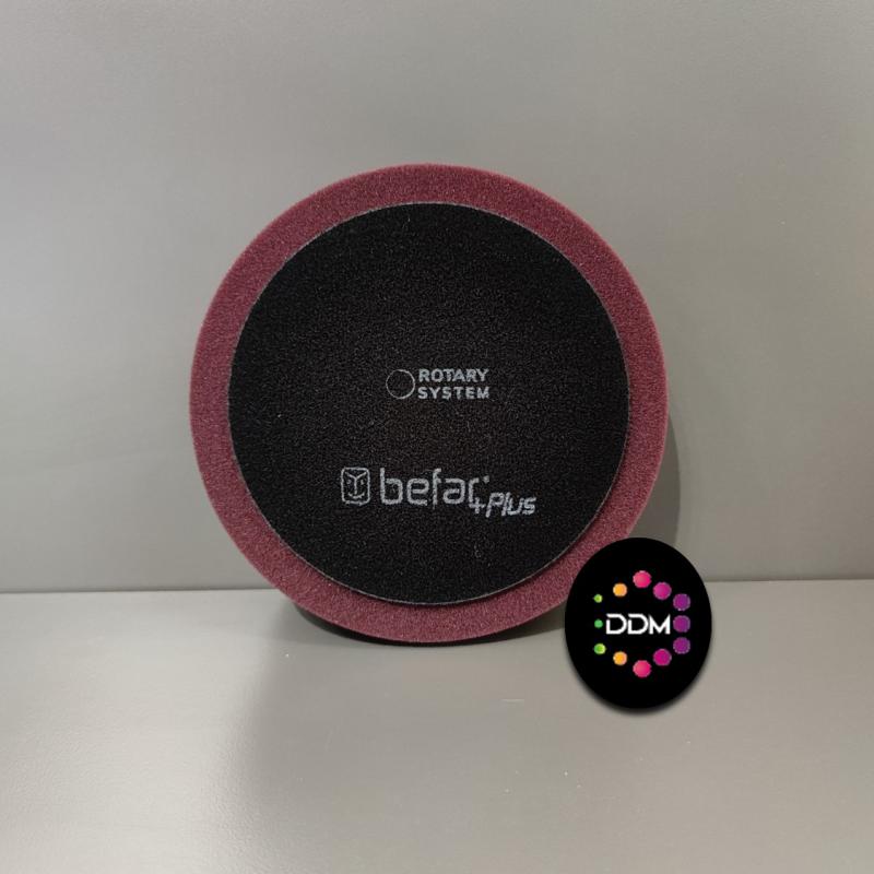 Befar Plus Cırtlı Bordo Polisaj Süngeri 180 mm 56407 | Ara Kesim ve Hare Giderici Polisaj Pedi