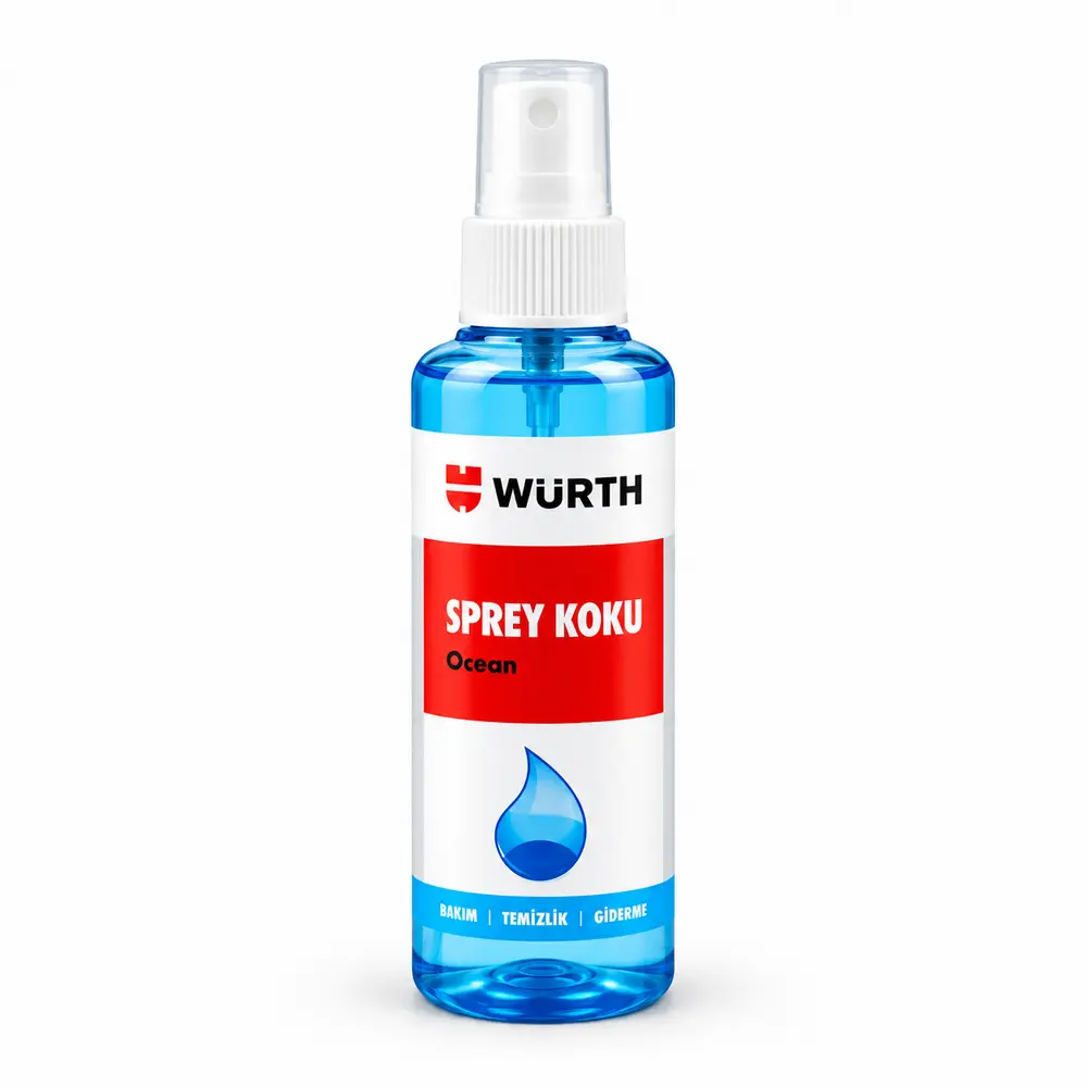 Würth Ocean Araç Kokusu 150 ml | Ferah Okyanus Kokulu Sprey