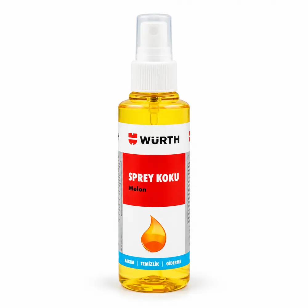 Würth Melon Araç Kokusu 150 ml | Kavun Kokulu Sprey Oto Parfümü