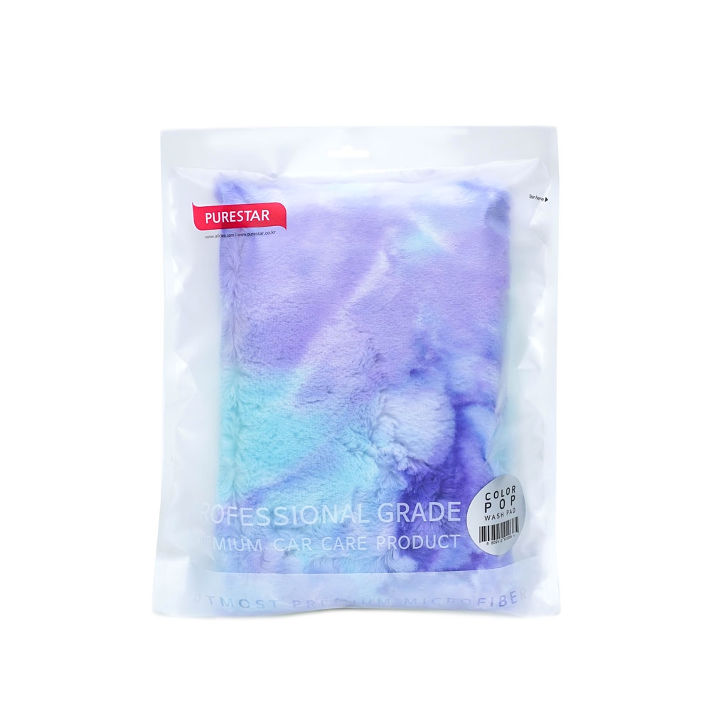 Purestar Color Pop Wash Pad Purple 1100 Gsm 20x15 Cm