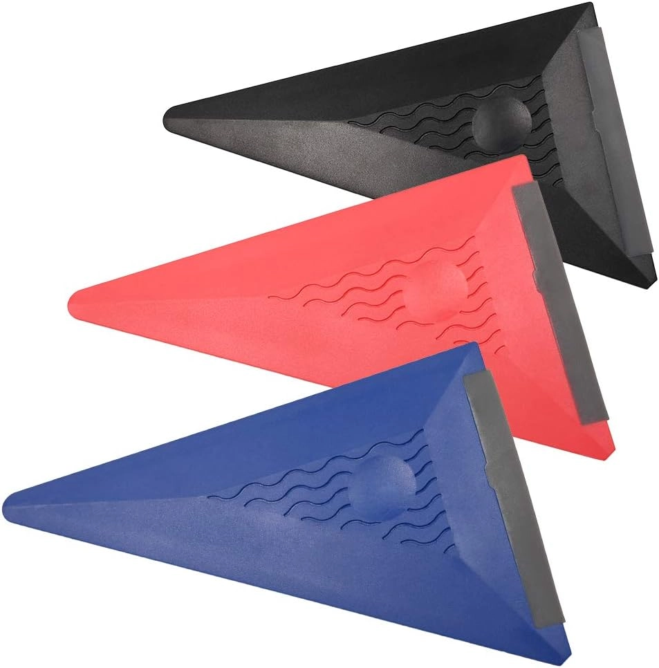 DDM 3 Sertlikte Üçgen PPF ve Cam Filmi Ragle Seti | Soft - Medium - Hard | Kauçuk Kenarlı | 3 Parça