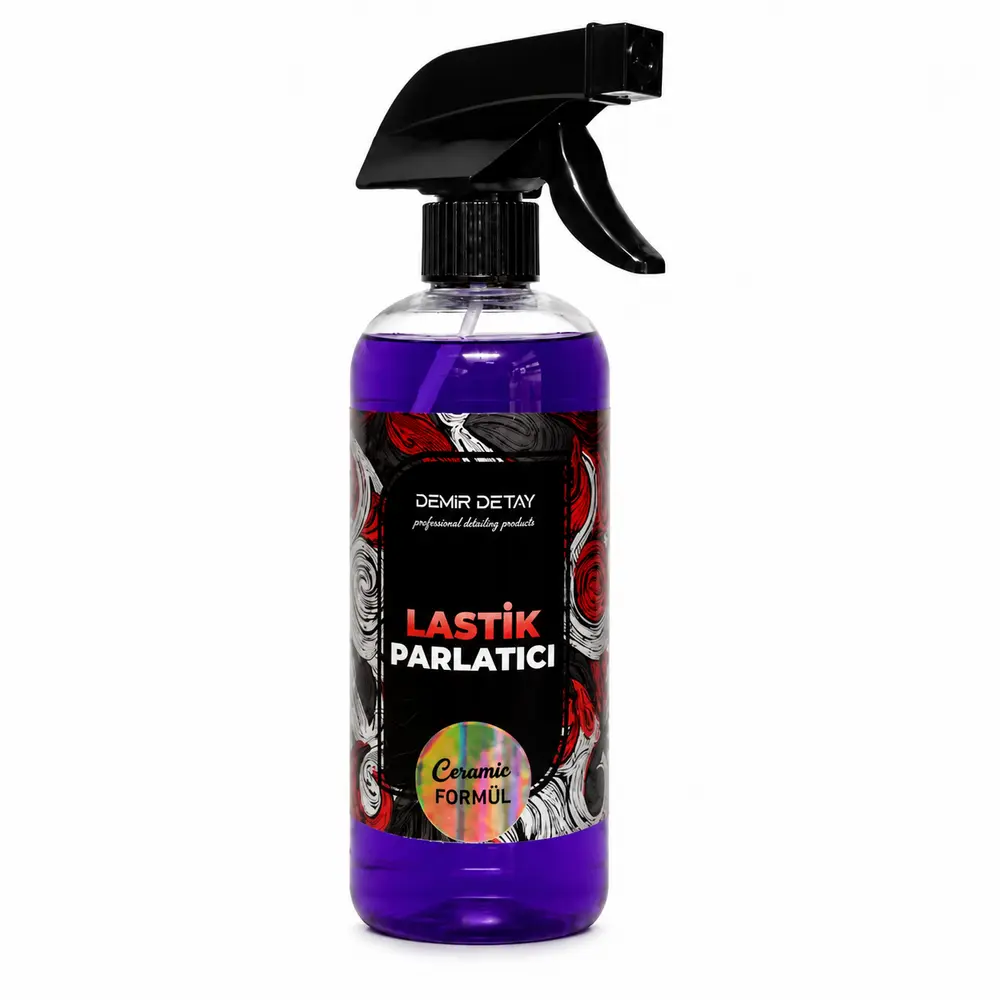 DDM Ceramic Lastik Parlatıcı Sprey 500 ML | Seramik Etkili Uzun Ömürlü Lastik Bakımı
