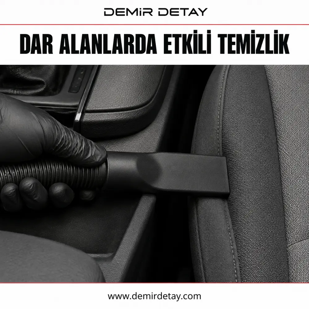 DDM Elektrikli Süpürge Ağzı | Dar Alan Vakum Ucu ve Oto Kuaför Süpürge Aparatı