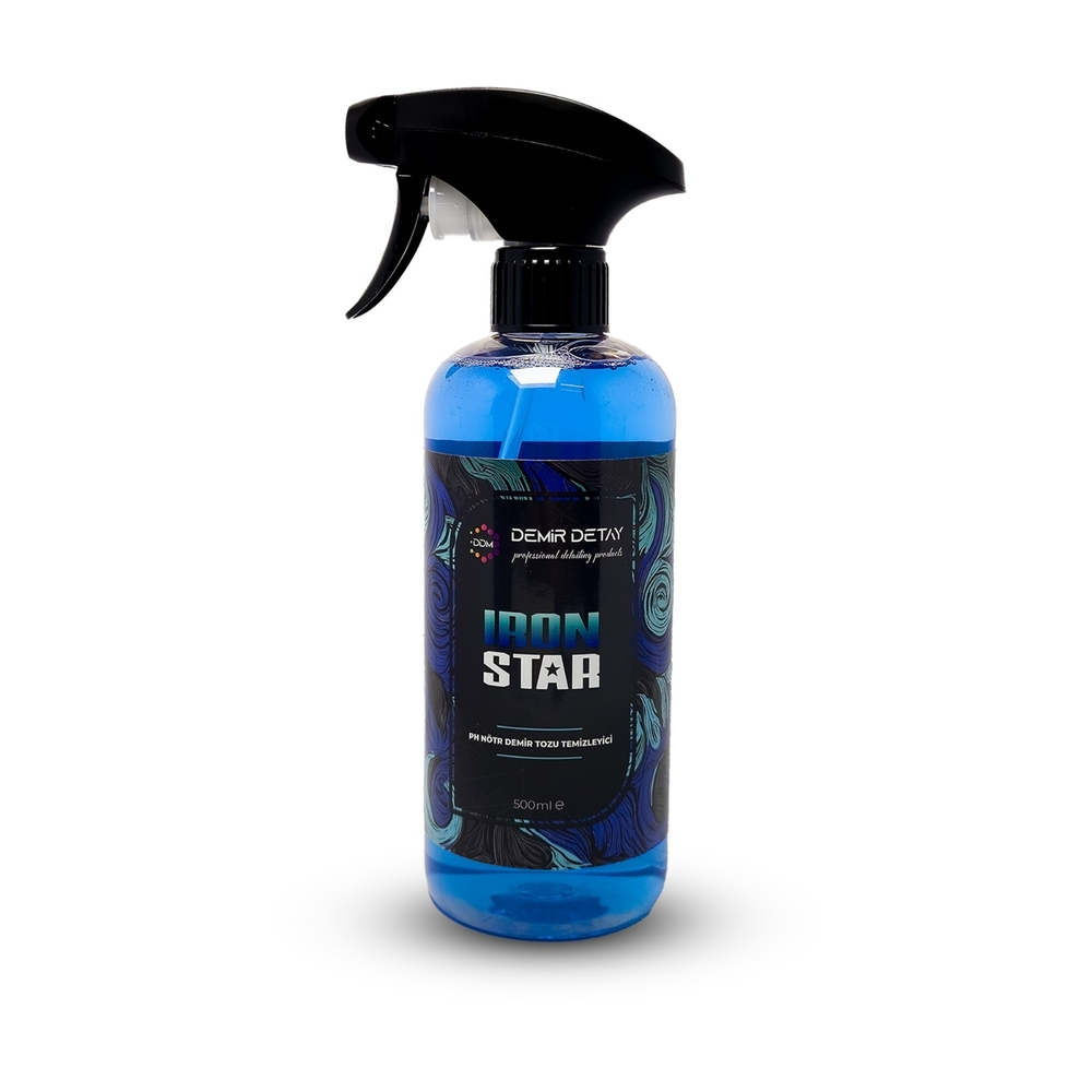 DDM IronStar pH Nötr Demir Tozu Temizleyici 500 ml | Jant ve Boya Dekontaminasyon Temizleyicisi