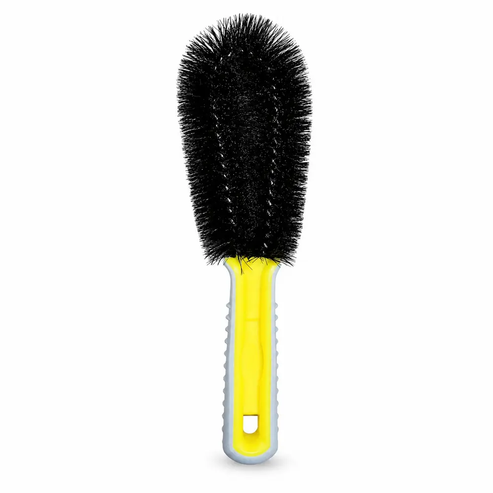 DDM Jant İçi Temizlik Fırçası 24 cm - Sarı Gri Ergonomik Saplı