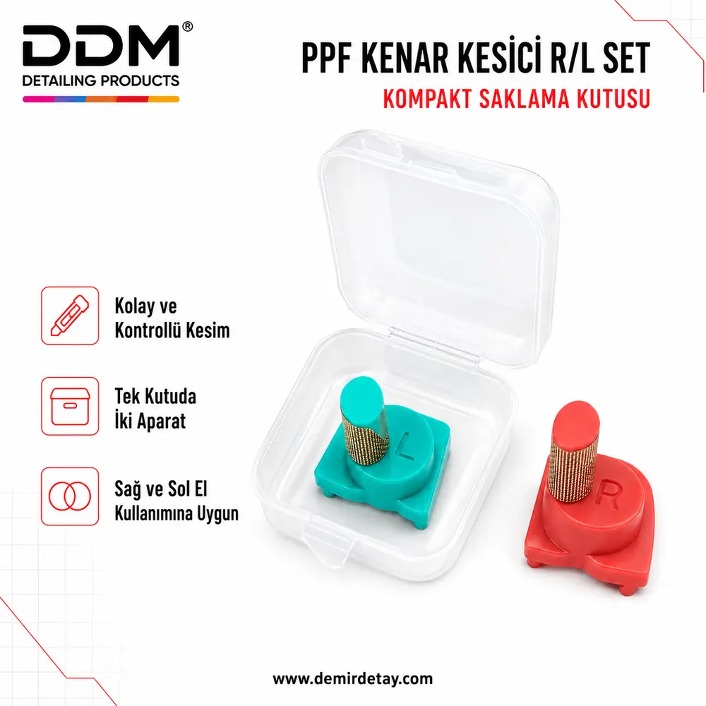 DDM PPF Kenar Kesici Falçata Sabitleyici R/L Set