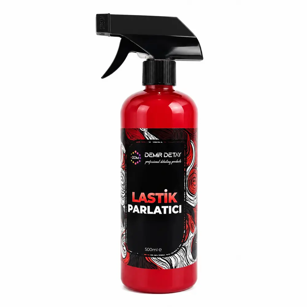 DDM Lastik Parlatıcı Sprey 500 ML | Islak Görünüm ve Derin Siyahlık