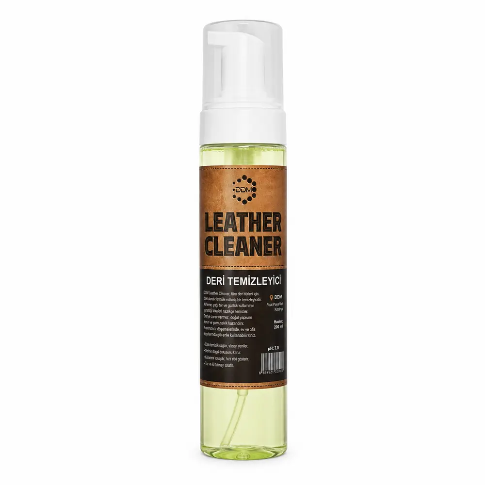 DDM Leather Foam Premium Deri Temizleme Köpüğü 250 ml | pH Nötr Mat Görünüm