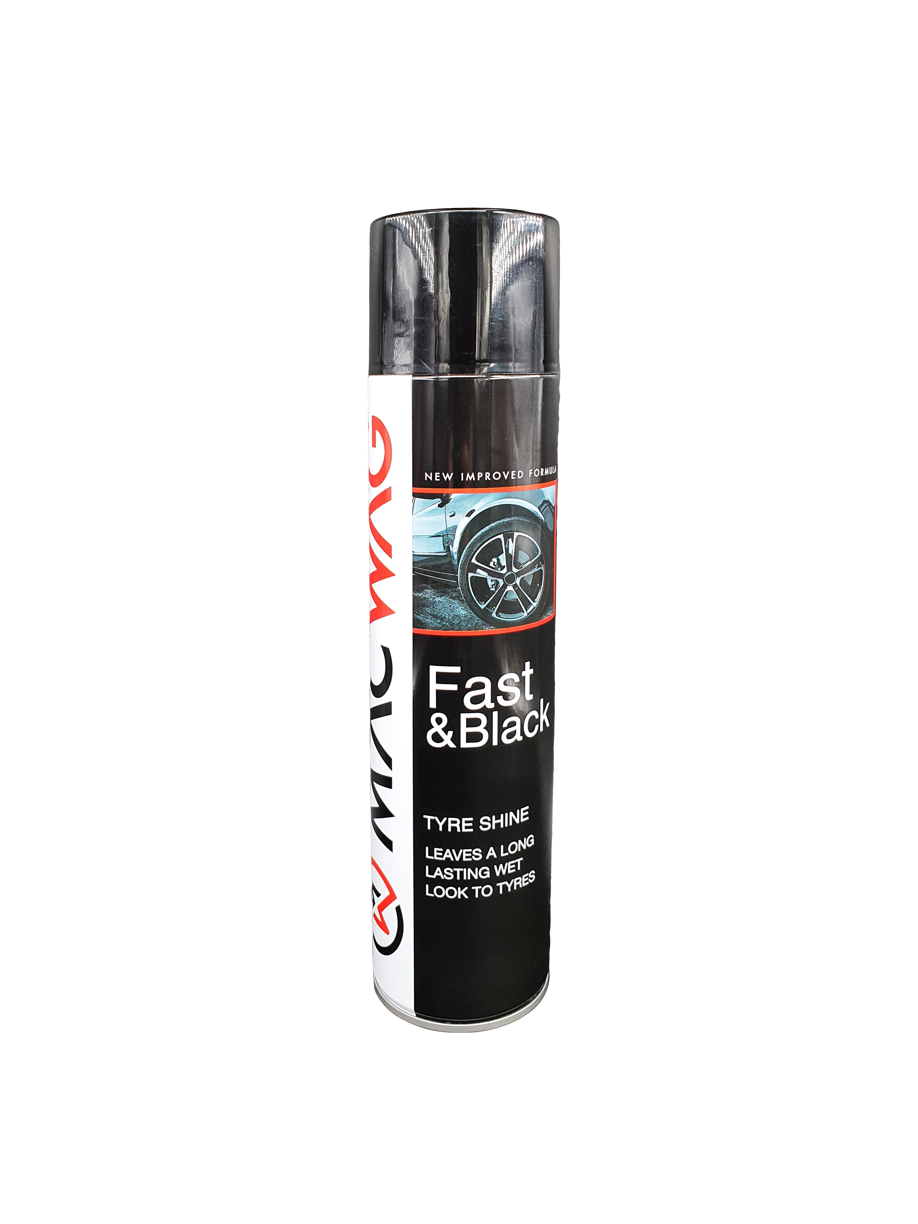 Macwag Fast & Black Tyre Shine 600 ML. - Demir Detay Oto Bakım