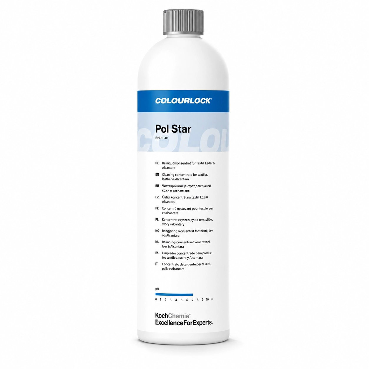 Koch Chemie PO Pol Star Deri, Alcantara ve Kumaş Temizleyici 1 LT | pH Nötr İç Mekan Temizleyici