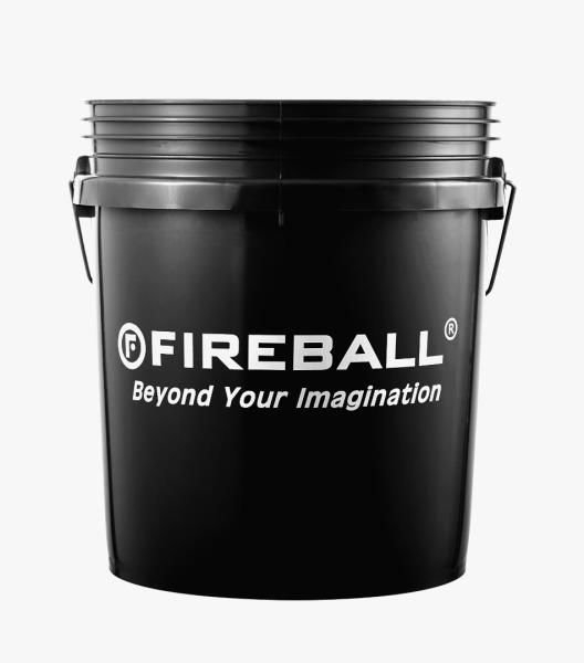 Fireball Bucket black yıkama kovası Siyah + grit guard yikama süzgeci 