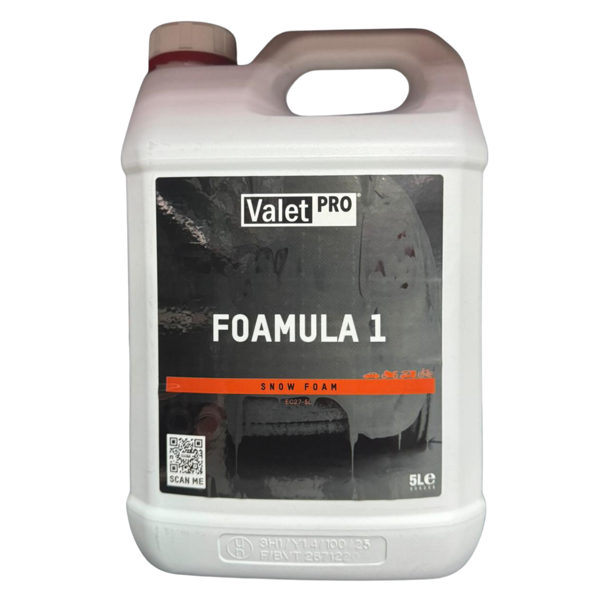 Valet pro formula 1 ph neutral snow foam - yıkama köpüğü 5lt