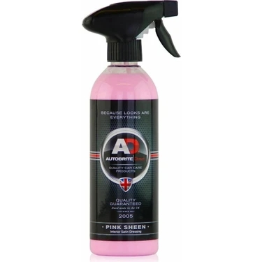 Auto Brite Pink Sheen Plastik Parlatıcı ve Koruyucu 500ml