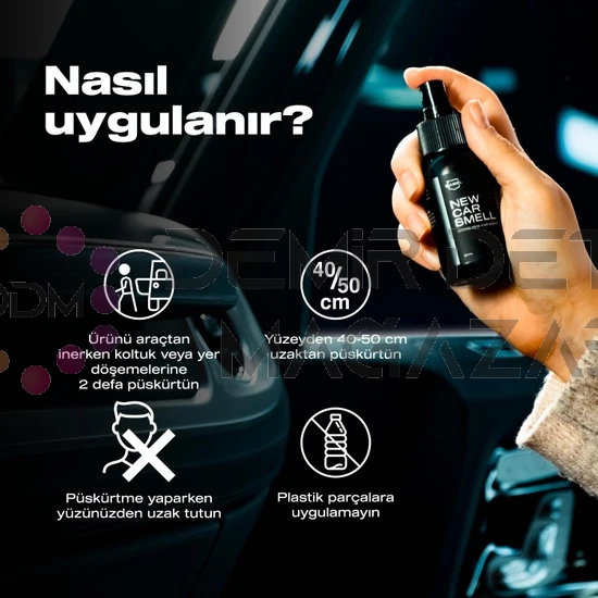 Nasiol New Car Smell Araç Parfümü,Yeni Araç Kokusu 50 mL