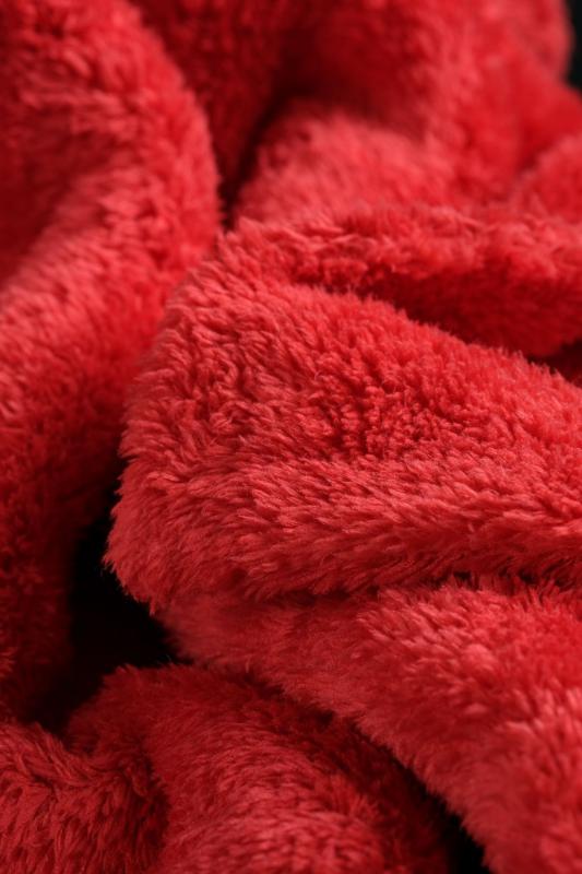 Cartainer RED400 Ultra Yumuşak 400 GSM Kenarsız Mikrofiber Bez 40x40 CM | Wax, Cila ve Detay Bezi