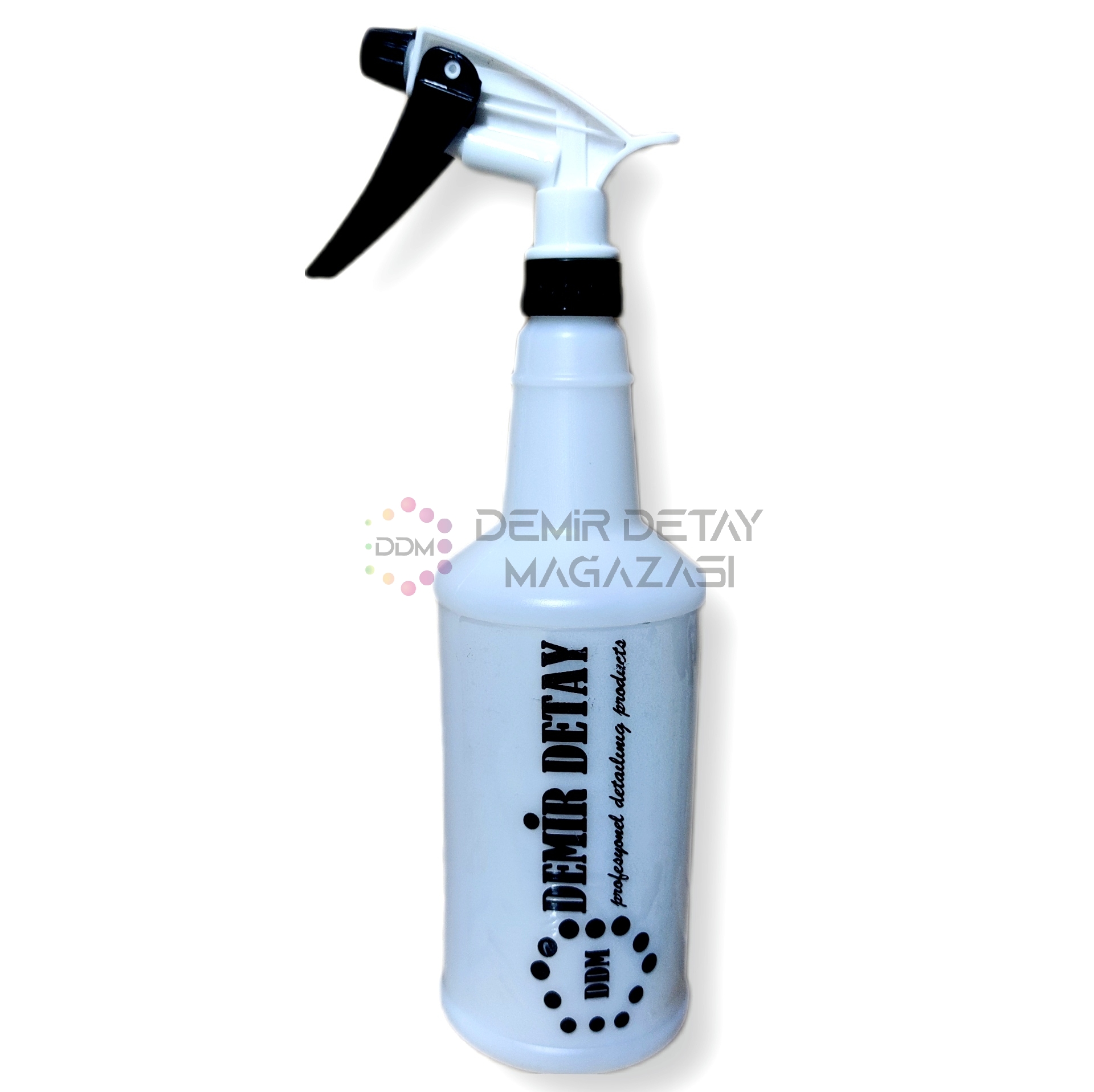 DDM Kimyasala Dayanıklı Sprey Şişe 1 Lt | Profesyonel Detailing ve Seyreltme Şişesi