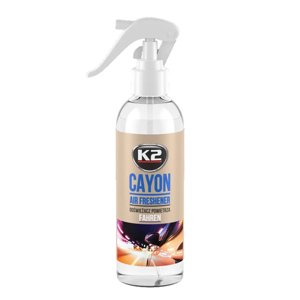 K2 Cayon Fahren Erkeksi Sprey Araç ve Ortam Kokusu 250 ml