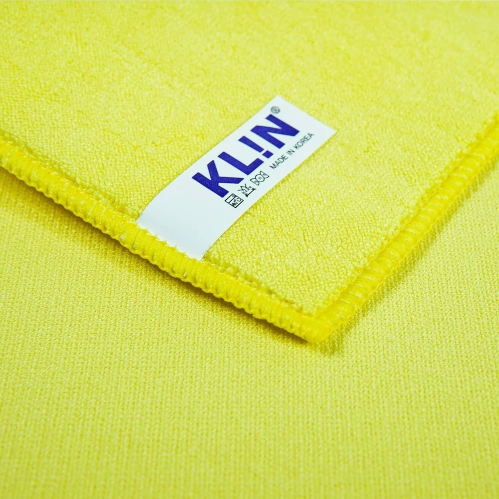 KLIN Glass Shine Cam Silme Bezi 60x30 cm | İz Bırakmayan Mikrofiber Cam Bezi