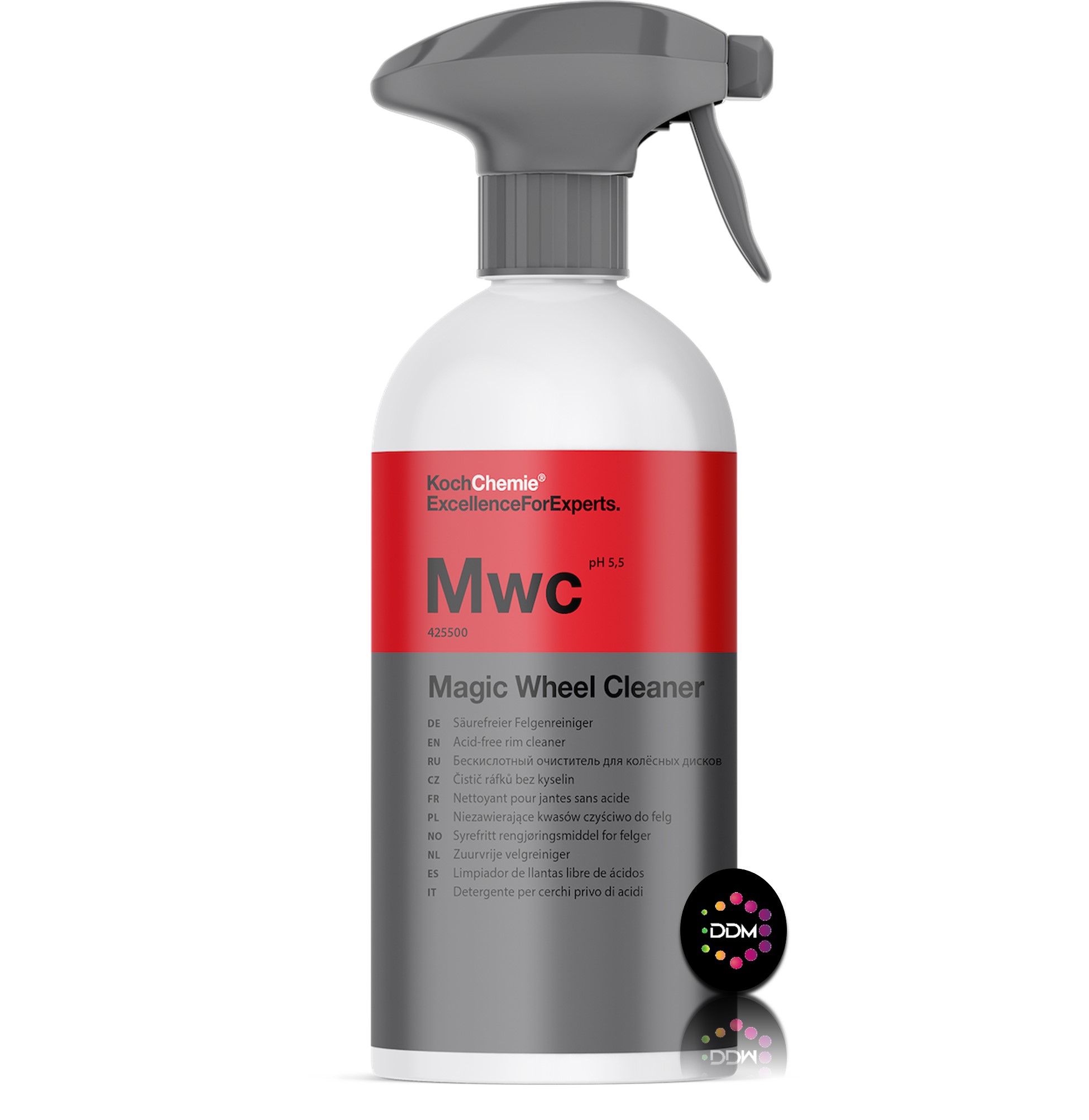 Koch Chemie MWC Magic Wheel Cleaner Güçlü Jant Temizleyici 500 ML | Asitsiz Demir Tozu Temizleyici