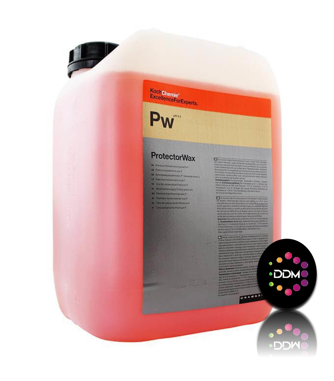 Koch Chemie PW ProtectorWax Premium Koruyucu Sıvı Wax 10 LT | Lotus Etkili Boya Koruma