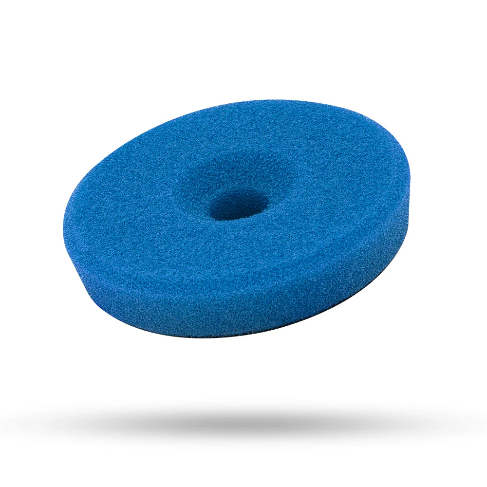Liquid Elements Centriforce V2 Super Heavy Cut Polisaj Süngeri 75 mm Mavi | Süper Kalın Kesim Profesyonel Polisaj Pedi