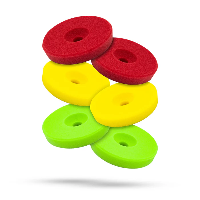 Liquid Elements 75 MM Polisaj Süngeri Seti | Heavy Cut, Medium Cut, Fine Cut ve Sealing Pad