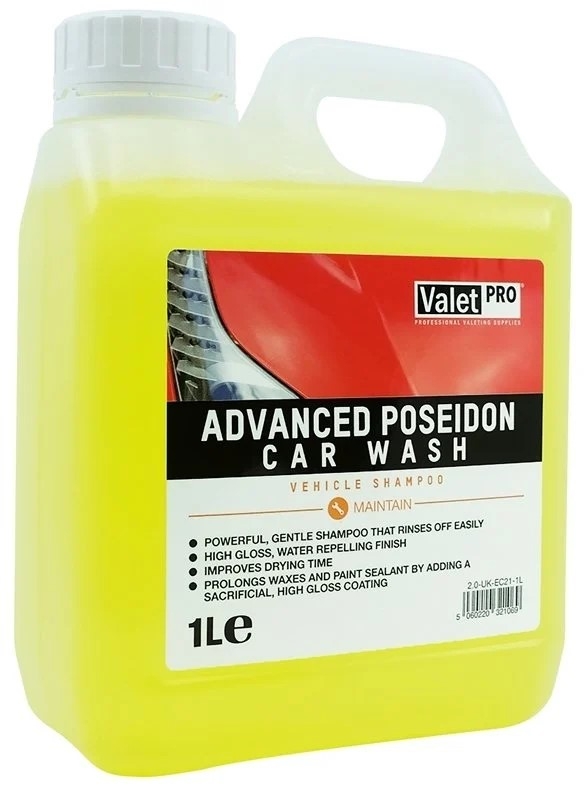 Valet Pro Advanced Poseidon - Cilalı Parlatıcı Şampuan 1lt.
