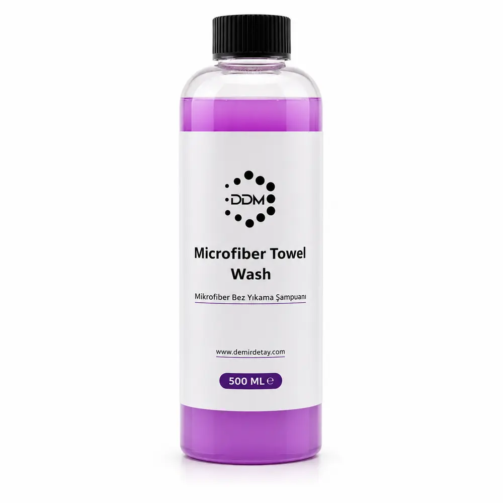 DDM Microfiber Towel Wash Mikrofiber Bez Yıkama Şampuanı 500 ML | Mikrofiber Temizleme ve Performans Koruma Şampuanı
