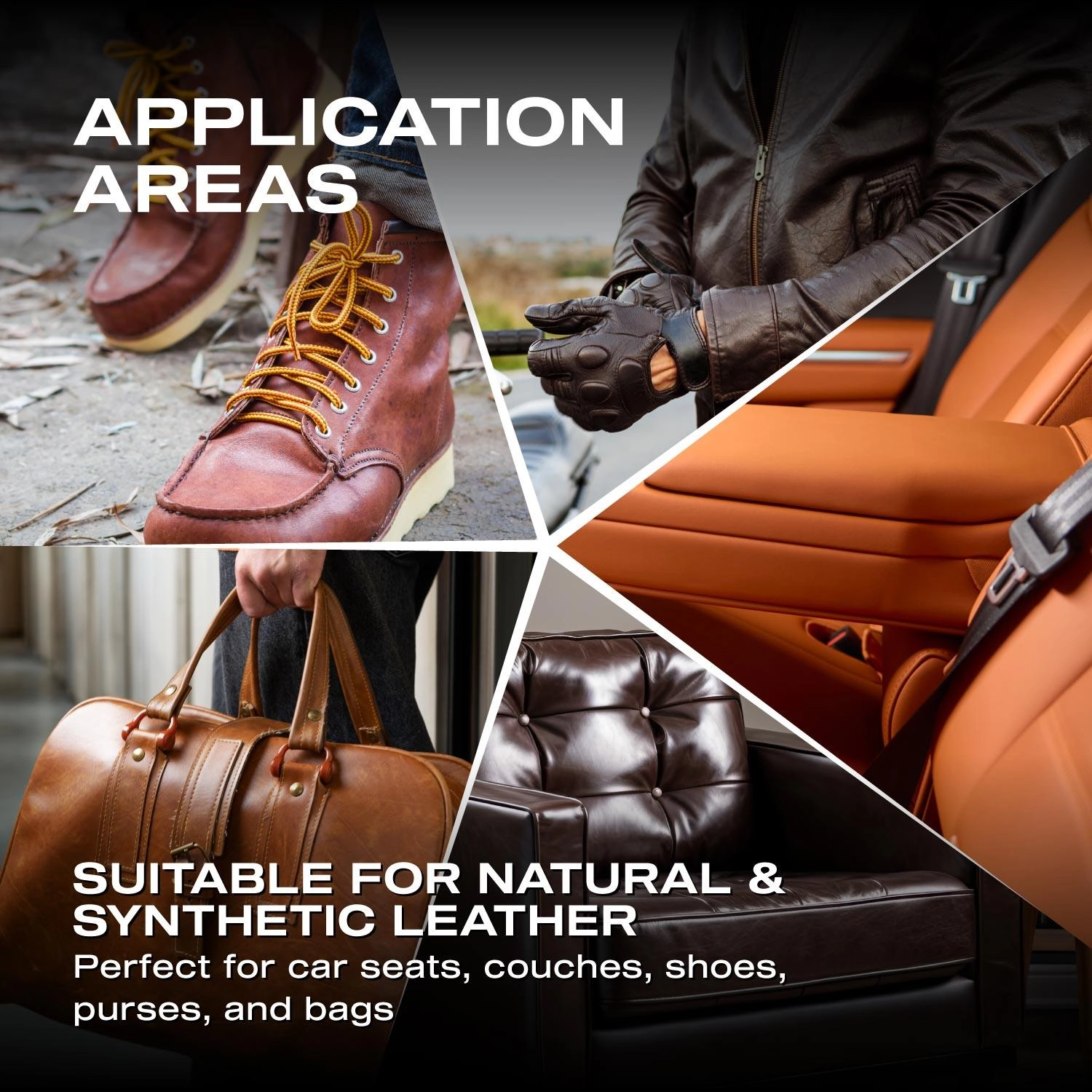 Nasiol Leather Cleaner Araç,Ev,Ofis Deri Yüzeyler için Premium Köpük Temizleyici-Deri Bakımı-250gr