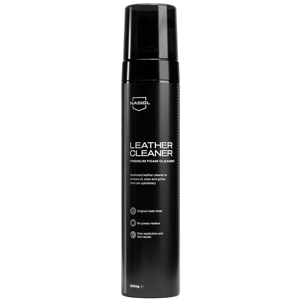 Nasiol Leather Cleaner Araç,Ev,Ofis Deri Yüzeyler için Premium Köpük Temizleyici-Deri Bakımı-250gr