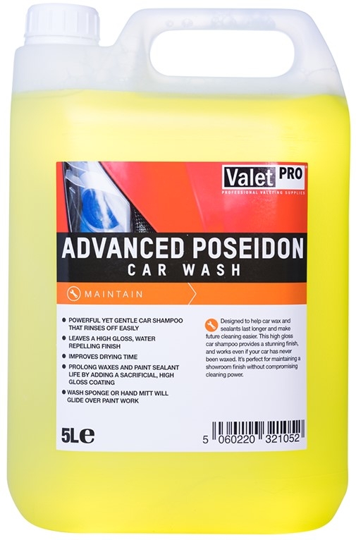 Valet Pro Advanced Poseidon - Cilalı Parlatıcı Şampuan 5lt.