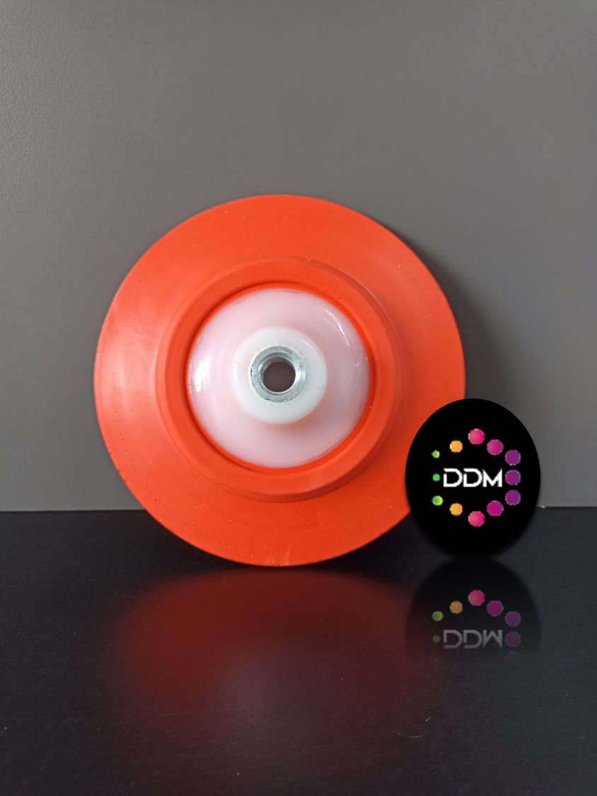 DDM 150 mm Ultra Esnek Polisaj Makinesi Tabanı | Profesyonel Cırtlı Ped Destek Tabanı