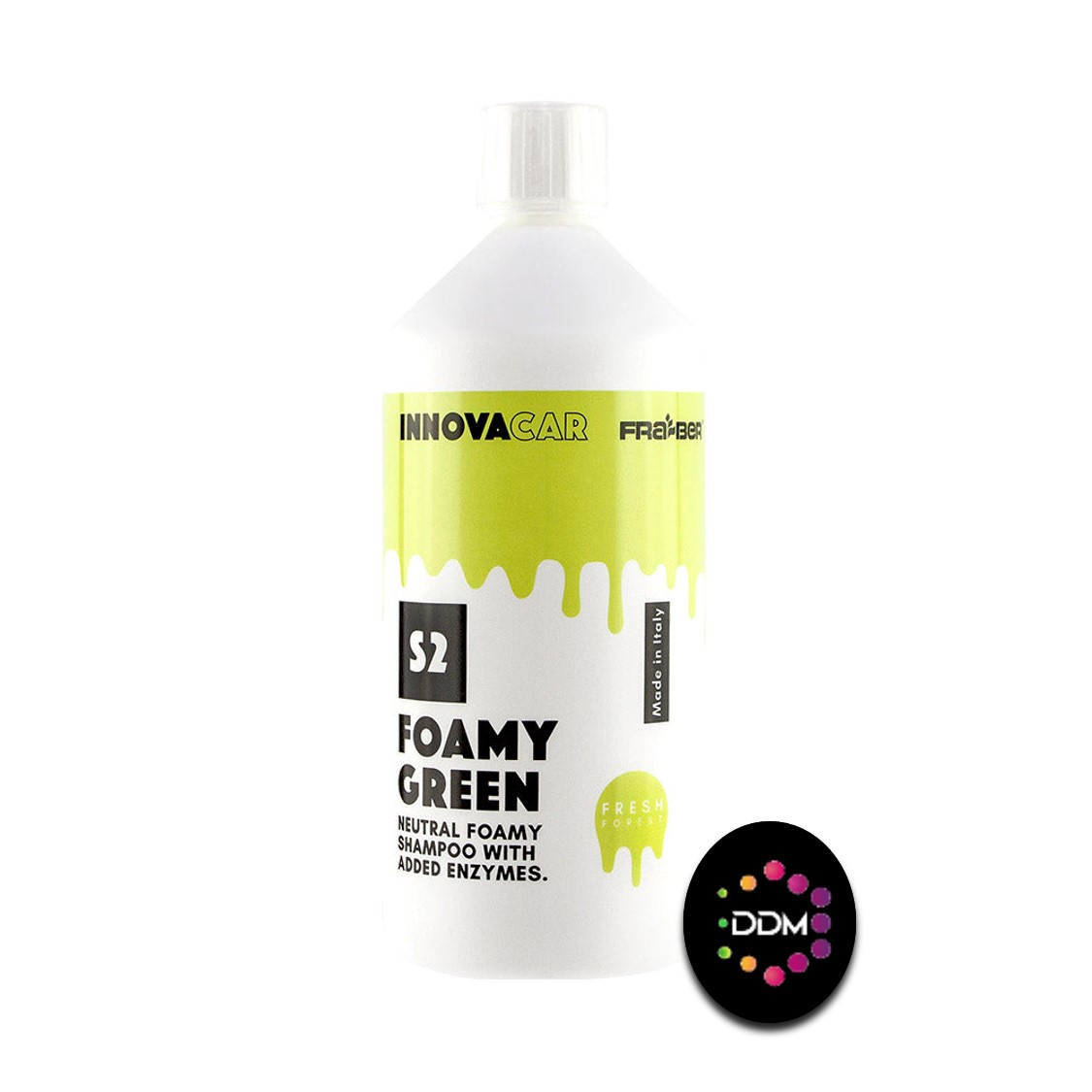 Innovacar S2 Foamy Green Yeşil Renkli Ph Nötr Köpük Oto Şampuanı 1lt