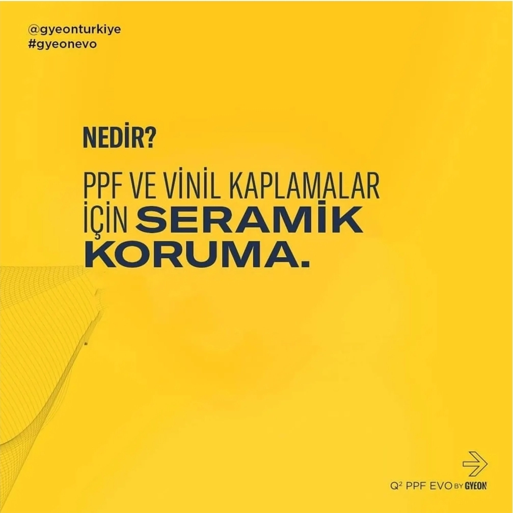 Gyeon Q² PPF EVO Folyo ve PPF Seramik Kaplama 50 ML | PPF İçin Profesyonel Koruma