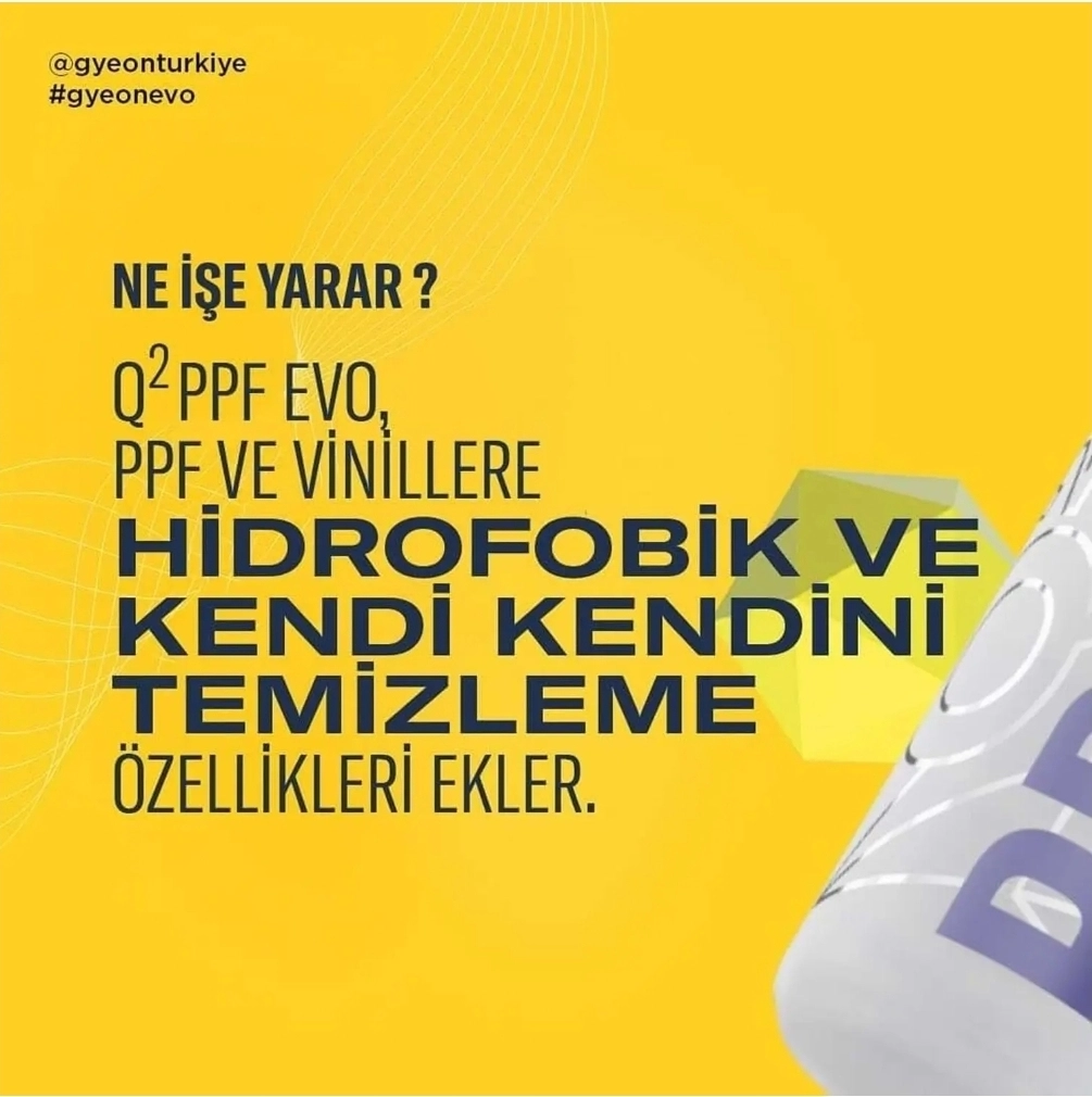 Gyeon Q² PPF EVO Folyo ve PPF Seramik Kaplama 50 ML | PPF İçin Profesyonel Koruma