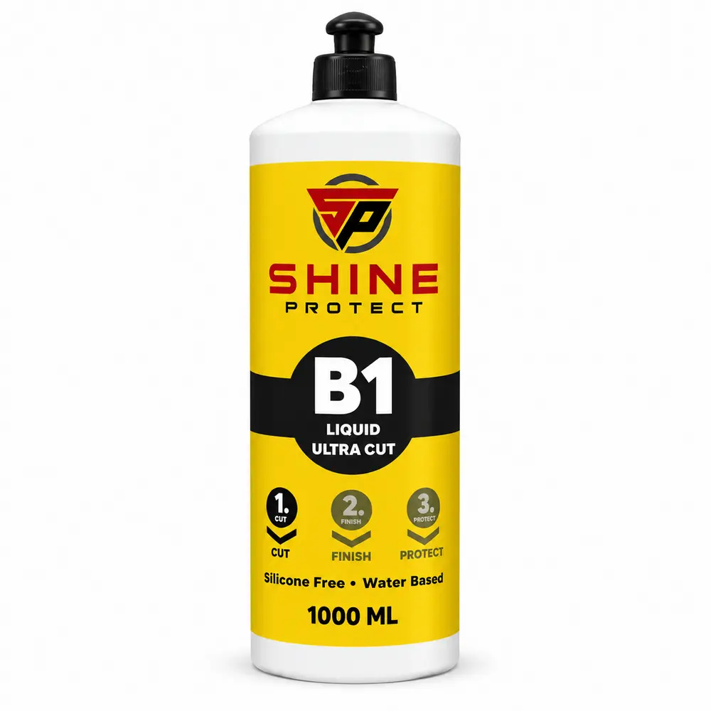 Shine Protect B1 Liquid Ultra Cut Kalın Pasta 1 L | Ağır Çizik Giderici