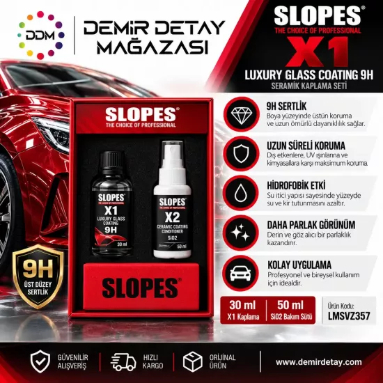 Slopes X1 9H Seramik Kaplama 30 ml
