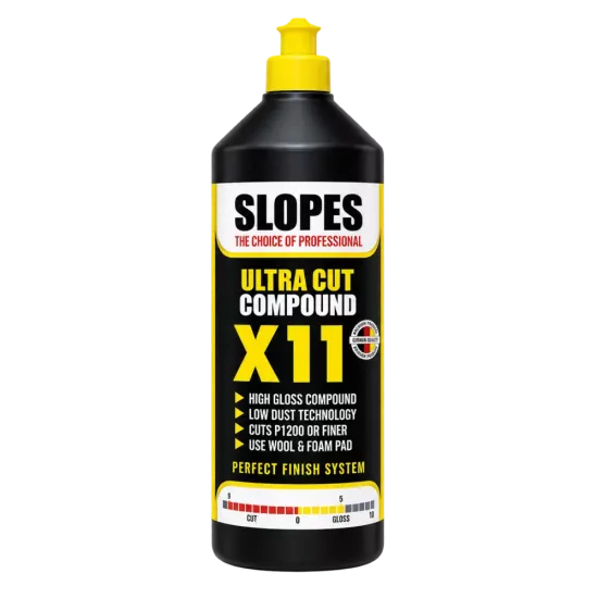 Slopes X11 Agresif Çizik Giderici Pasta 1 L
