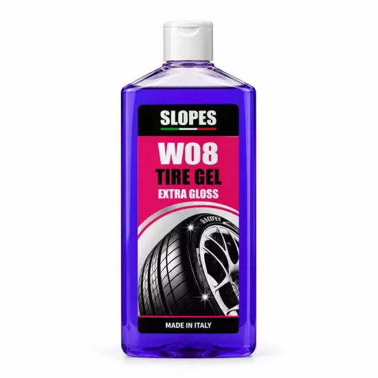 Slopes W08 Lastik Parlatıcı Jel 500 ml