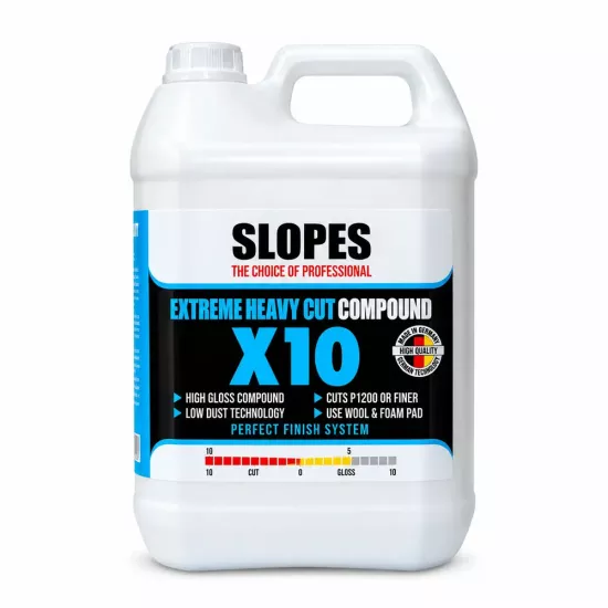 Slopes X10 Agresif Çizik Giderici Pasta 5 L