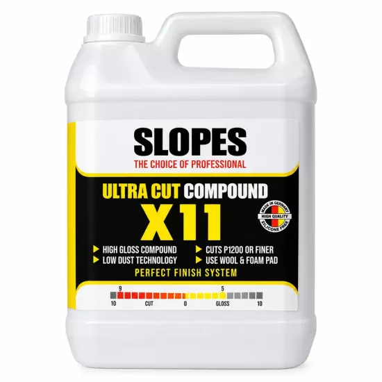 Slopes X11 Agresif Çizik Giderici Pasta 5 L